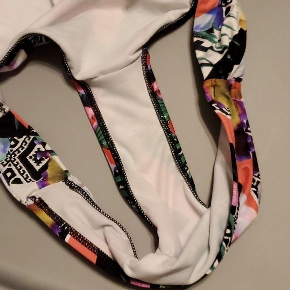 NWT Gibson Latimee floral bikini bottom swim - Picture 5 of 9
